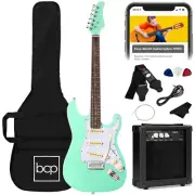 9" Socal Green Electric Guitar Kit w/ Amp, Case, Strap, Picks, Whammy Full Set