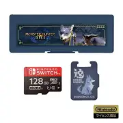 Monster Hunter Rise microSD Card 128GB for Nintendo Switch 128GB + Card Case 6