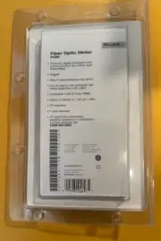 Fluke FOM Fiber Optic Meter - Powers on 850 - 1550 New in Box Ships free in USA