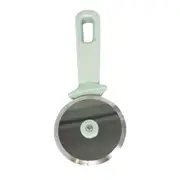 eKu Upcycle Soft Grip Kitchen Stainless Steel Pizza Wheel Slicer - Avocado Green