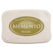 Tsukineko Memento Dye Ink Pad Fade Resistant Stamping Pad - Pistachio Green