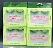 (4 Pk) Paintlab Party Lashes Collection Reusable Faux Mink Lashes #Pink Love - 2