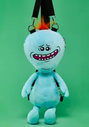 [Dolls Kill x Rick And Morty] Mr. Meeseeks Plush Backpack