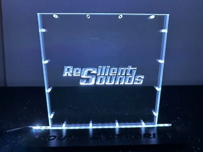 Sound Authority Plexiglass - 3/4" X 12 X 12" Engraved Acrylic Window For Sub Box