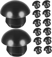 Rubber Oil Plugs Set 24pcs Round Head Jack Plugs Easy Install Prevent Oil Leak Suitable for Floor Jacks