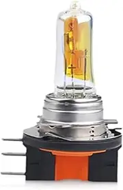 1 Pcs H15 6000K Super White 55W 12V Fog Lights Halogen Bulb Car Golden Yellow 5000k Headlight Lamp Car Driving Light Car Styling (Color : Yellow 2300K)