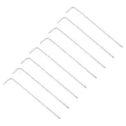 8pcs 5/64" Ball End Hex Key Wrench, L Shaped Long Arm CR-V Repairing Tool, SAE
