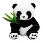 Panda Plush Doll Bamboo Leaf Home Decoration Color Matching Panda Cushion Toy