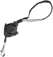 DOITOOL Retractable Dog Leash, Telescopic Traction Rope, Comfortable Grip, for Pet Training, Nylon, Black