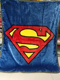 在飛比找樂天市場購物網優惠-包郵出口單漫威超人蜘蛛俠英雄大毛毯拉舍爾毛毯蓋毯加厚柔軟保暖
