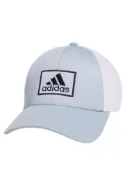 Men's Cap adidas Golf 2 Stretch Fit; Cooling - Light Blue L/XL
