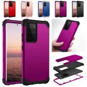 For Samsung Galaxy S21+ S21 Ultra S10 Note 20 Note 10 Rugged 360 Case Full Cover