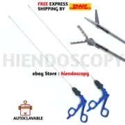HYSTEROSCOPY SEMI RIGID GRASPER SCISSOR ALLIGATOR SCISSOR FORCEPS 4Fr 450mm