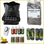 Water System 40 + Clay Ball Hydroponic watering system starter setup