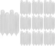 Garden Edging, 10 Sets Rust-Proof Yard Edging, Decorative Garden Fencing, Interlocking Animal Barrier, Vegetable Palisade for Outdoor Patio, and Flower Bed Protection