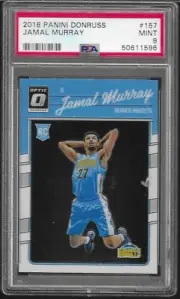 2016 Optic Jamal Murray rc PSA 9