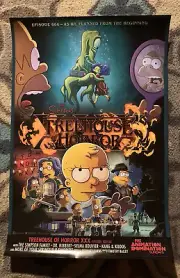 SDCC 2019 THE SIMPSONS Treehouse Of Horror XXX Comic Con Poster Exclusive FOX