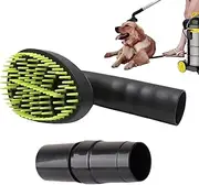 Pet Shedding Brush Vacuum Attachment,Dog Grooming Machine Attachment - Shedding Cleaner Brush Tools For Easy Pet Care At Home