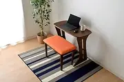 Ikehiko Cookie Brown Orange Desk Chair Set for One Person Personal #9833969