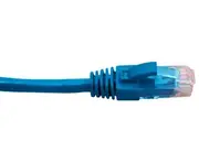 Hypertec 3 m RJ45-RJ45 Cat6A 4 Pair PVC Unshielded Patch Lead Blue