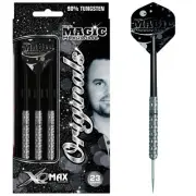 XQ Max Steel Tip Darts Set 90% Tungsten Yordi Magic Meeuwisse Flights Shafts