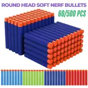 Round Head Refill Darts Bullets For NERF EVA N-Strike Elite Toy Gun Dart Blaster
