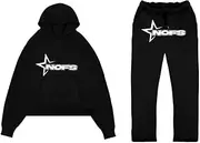 [Generic] NOFS Tracksuit Sets blue sweatsuit men mens pullover hoodies big and tall mens sweatshirt sweat set for men mens activewear men's hoodie clearance tracksuit for women