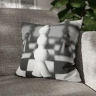 CUSHION COVER PILLOW CASE|COOL ADORABLE CHESS KING PIECE #2