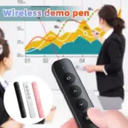 2.4GHz PPT Powerpoint Clicker with Laser Pointer Presenter Remote For Mac Laptop