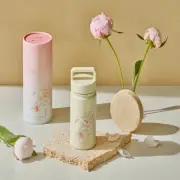 Glasslock Picture Of A Flower Bird Korea Heritage Tumbler 350ML