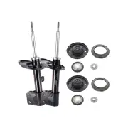 Pair Front KYB Shock Absorbers Strut Mount Kit for Citroen C4 B7 Hatchback 11-ON