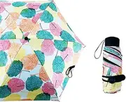 [Costume Bay] Compact Mini 5 Fold Anti-UV Umbrella, Lightweight and Portable, Perfect for Travel, Daily Use, Outdoor Activities, Rainy Days, and UV Protection. | Maple Leaf