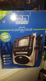 NEW The Singing Machine Deluxe Karaoke System