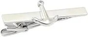 [HAMKVBPR] Men's Tie Clips Tie Clip Men's Tie Clip Plated Steel Tie Clip for Business Wedding