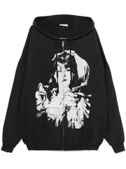 [VAQUERA] Women Bride Giant Zip Up Hoodie