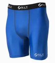 Compression Wear Shorts - Blue Baselayer - Only Sport