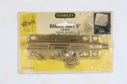Stanley Barrel Bolt 5" CD1078, (US2C)Zinc (US4) Satin Brass, Doors, gates, ect.