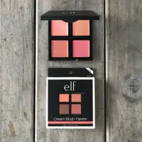 在飛比找蝦皮購物優惠-E.L.F. elf Cream Blush Palette