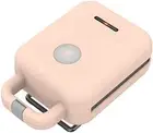 - Mini Waffle Maker with 3 Shapes Removable Plates (Electric, Non-Stick), Small