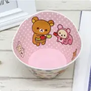 Sanroed Bear Bowl Melamine Anti-drop and Anti-scald Anime Tableware