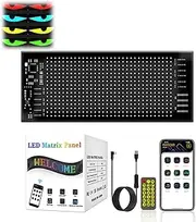 Glowpanel X – Programmable Car LED Display with Smart Remote Control, Long Programmable Flexible Led Display for Car Devil Eyes