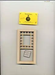 Window - Craftsman Style - 2119 wooden dollhouse miniature 1:12 scale USA made