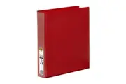 Marbig Clearview Insert Binder A4 38mm 3D Red Red 5413003B