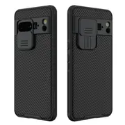 For Google Pixel 8 Pro Case, CamShield Series Slim Stylish Protective Case with Slide Camera Cover (Black)