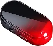 Solar Power Simulated Car Alarm LED Light Anti-Theft Warning Lights Flashing Security Alarm, Anti-Theft for Automotive Interior Safety