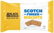 Black & Gold Scotch Finger Biscuits 250g x 1
