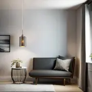 Espejo interior Pendant Light in Chrome or Rose Gold Glass with Dotted Effect
