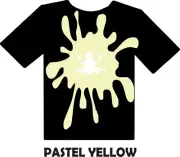 Pastel Yellow 12 x 15 Heat Transfer Vinyl for Shirts - HTV Iron On Layerable