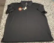 NWT Adidas Golf Polo Umphrey’s McGee Major Rager Sz XL Black