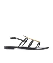 Cassandra logo sandals 35,36,36.5,35.5 black